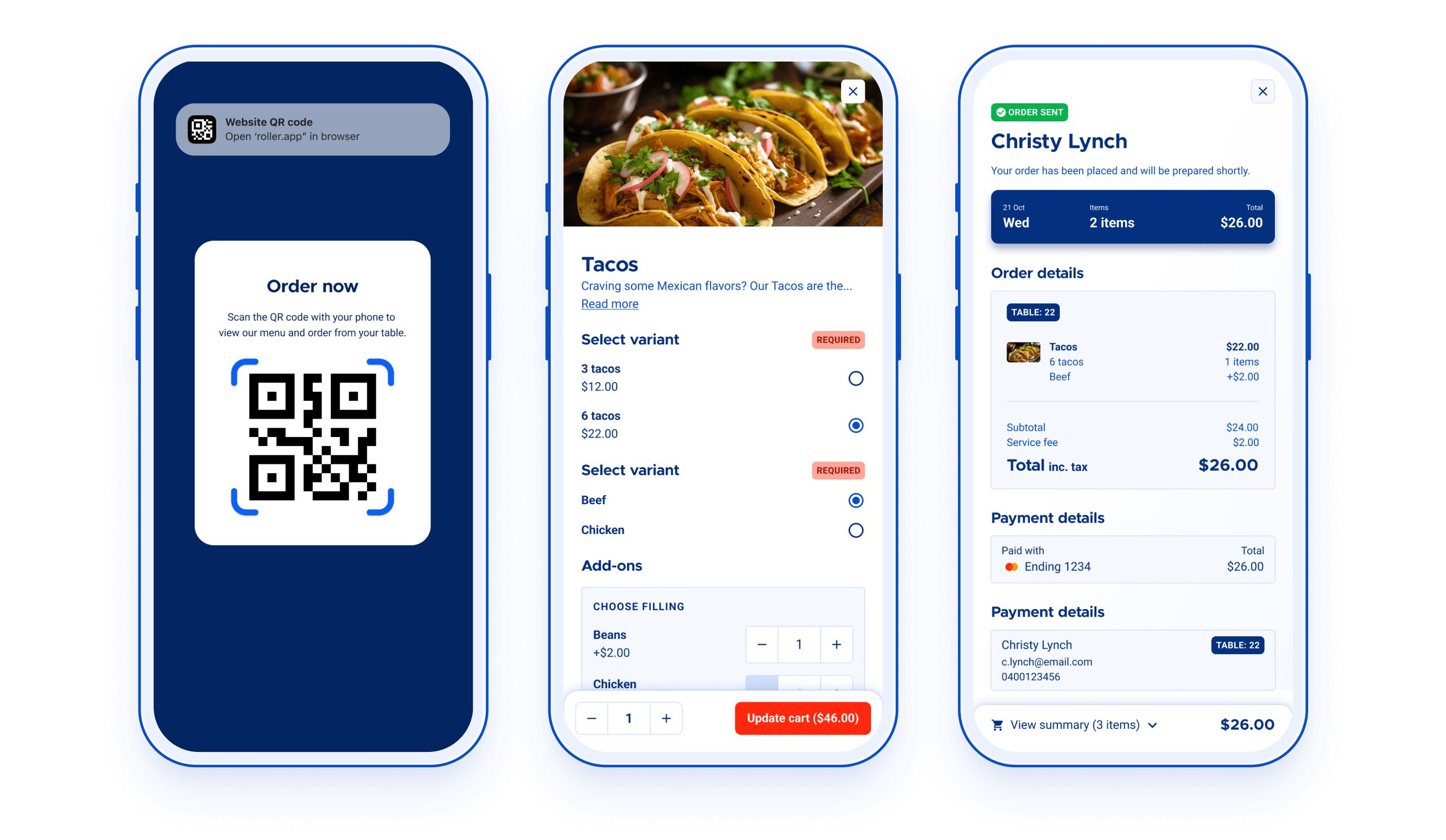 Scan. Order. Pay.