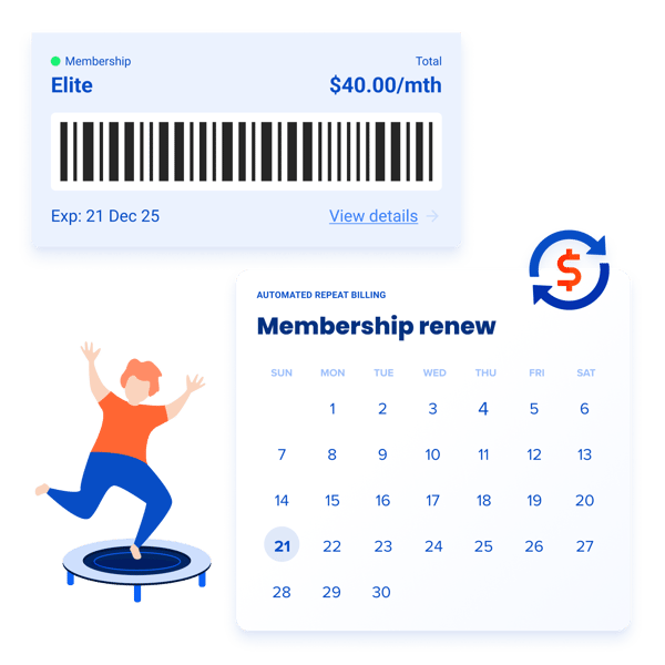 Use memberships to drive automated recurring revenue