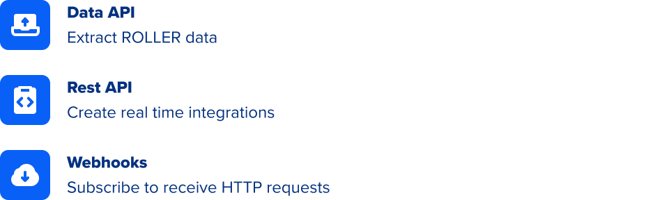 API bullet points